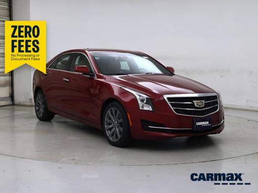 Red 2017 Cadillac ATS Luxury