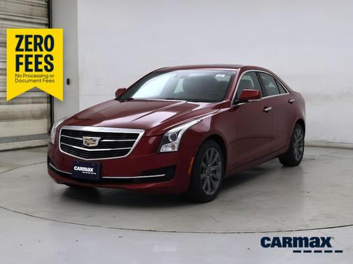 Red 2017 Cadillac ATS Luxury