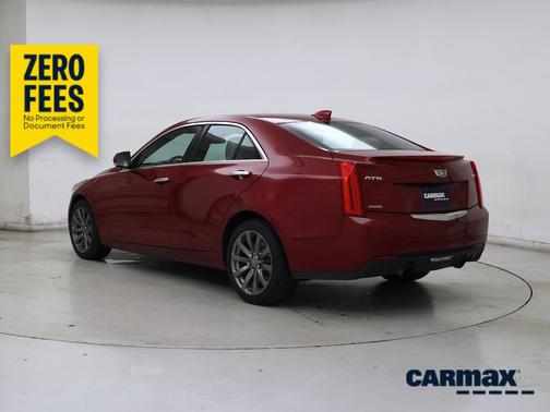 Red 2017 Cadillac ATS Luxury