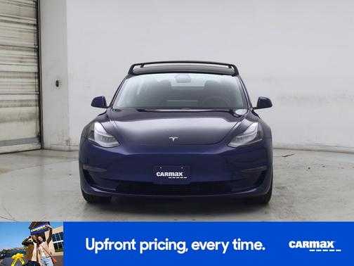 Blue 2021 Tesla Model 3 Performance