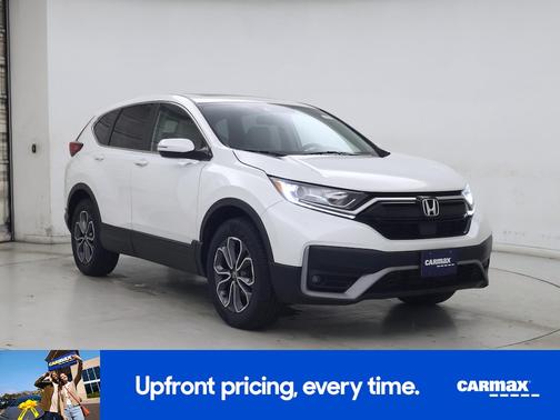 White 2021 Honda CR-V EX-L