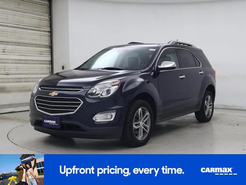 Blue 2016 Chevrolet Equinox LTZ