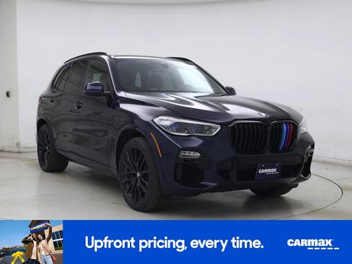 Blue 2021 BMW X5 M50i