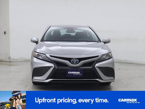 Silver 2021 Toyota Camry Hybrid XSE