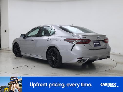 Silver 2021 Toyota Camry Hybrid XSE