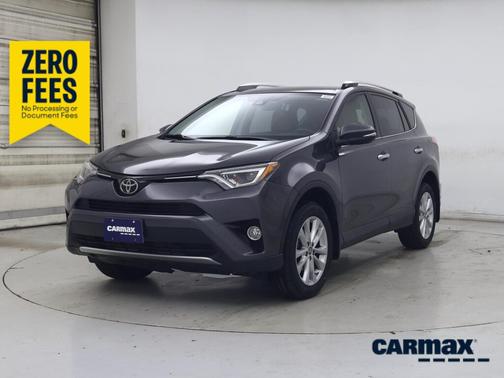 Gray 2016 Toyota RAV4 Limited