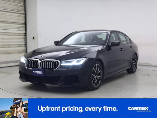 Blue 2021 BMW 540 XI
