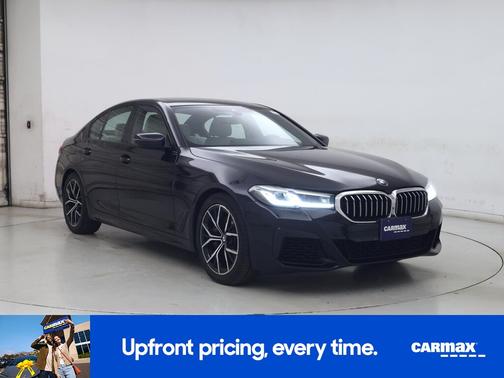 Blue 2021 BMW 540 XI