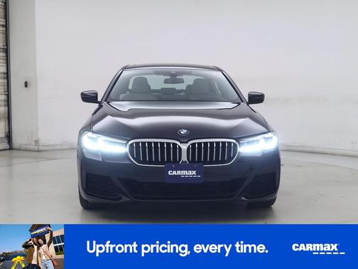 Blue 2021 BMW 540 XI