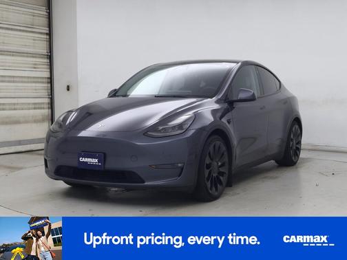 Gray 2022 Tesla Model Y Performance