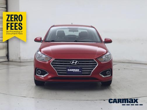 Burgundy 2020 Hyundai Accent SEL