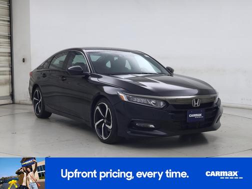 Black 2019 Honda Accord Sport