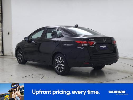 Black 2025 Nissan Versa SV