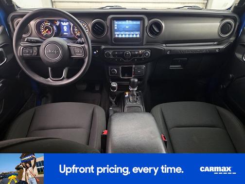 Blue 2022 Jeep Wrangler Unlimited Sport