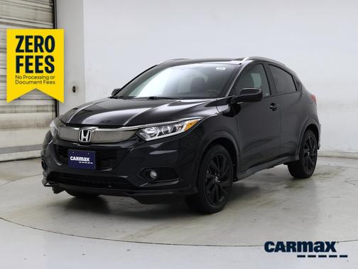 Black 2021 Honda HR-V Sport