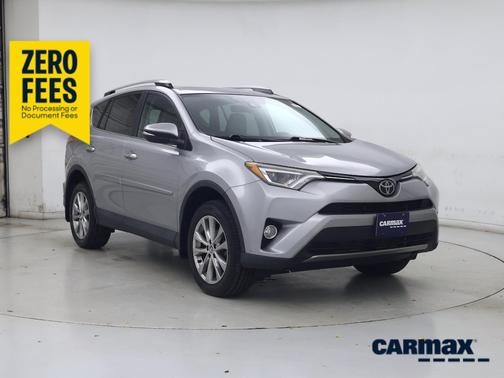 Gray 2018 Toyota RAV4 Limited