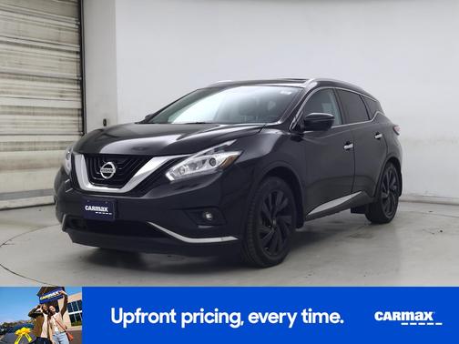 Black 2017 Nissan Murano Platinum