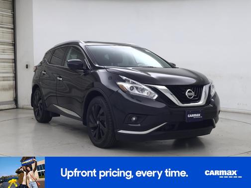 Black 2017 Nissan Murano Platinum