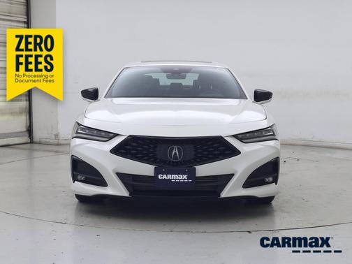 White 2021 Acura TLX SH-AWD A-Spec