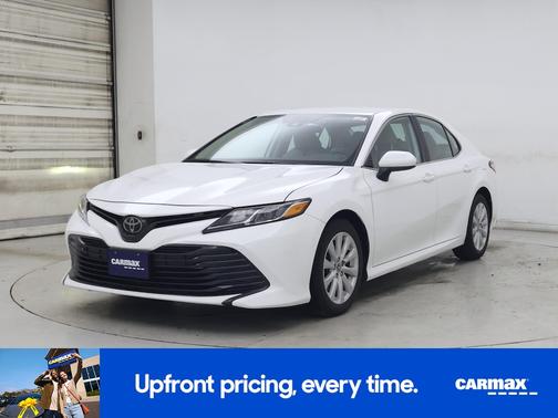 White 2020 Toyota Camry LE