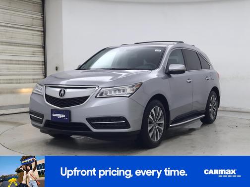 Silver 2016 Acura MDX Advance