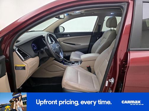 Red 2017 Hyundai TUCSON Limited