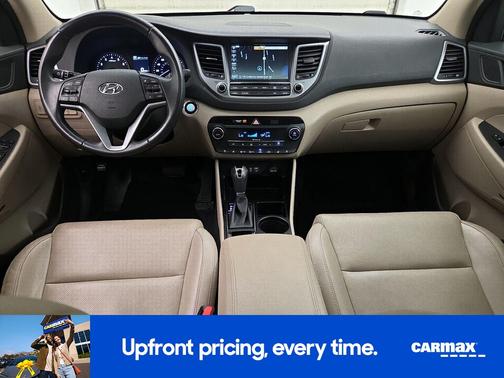 Red 2017 Hyundai TUCSON Limited