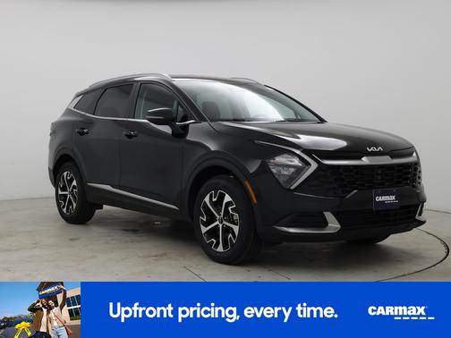 Black 2023 Kia Sportage Hybrid EX