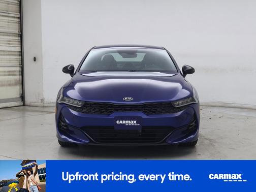 Blue 2021 Kia K5 GT-Line
