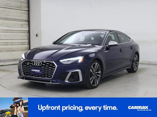 Blue 2022 Audi S5 Premium Plus