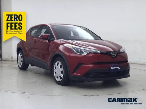Red 2019 Toyota C-HR LE