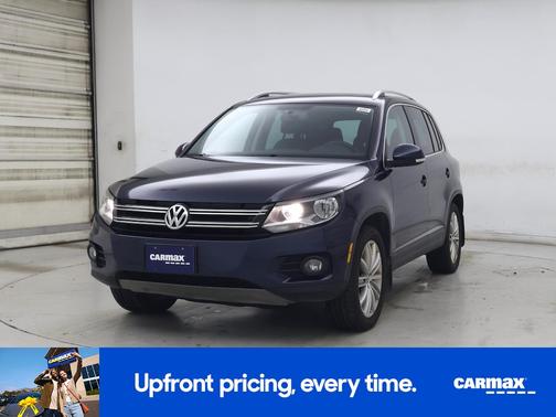 Blue 2015 Volkswagen Tiguan SE