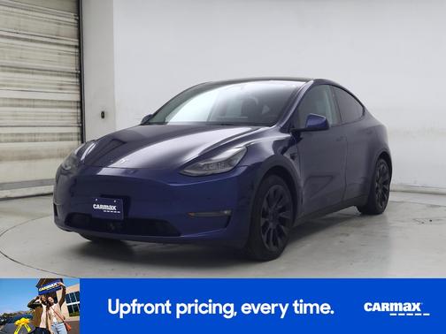 Blue 2023 Tesla Model Y Long Range