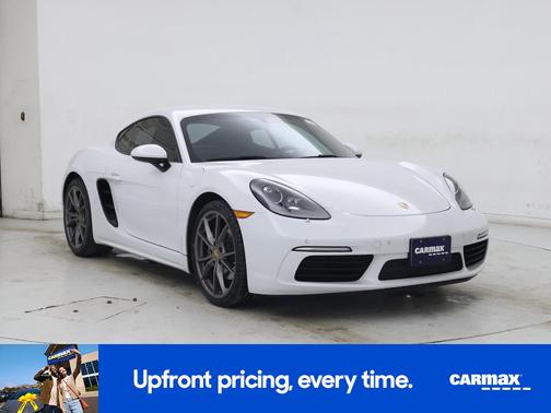 White 2018 Porsche 718 Cayman