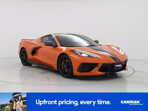 Orange 2020 Chevrolet Corvette Stingray 3LT