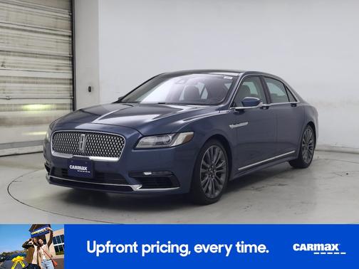 Blue 2019 Lincoln Continental Reserve