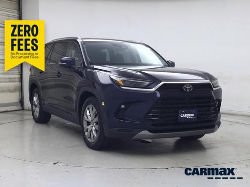 Blue 2024 Toyota Grand Highlander Limited