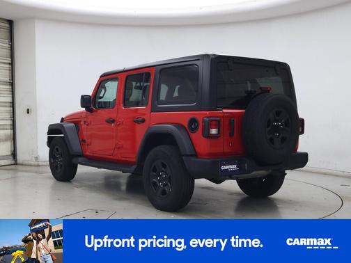 Red 2023 Jeep Wrangler Unlimited Sport