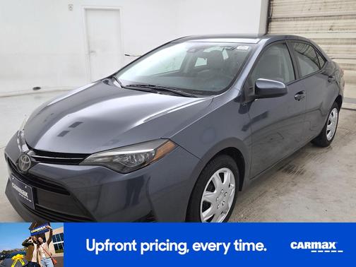 Blue 2018 Toyota Corolla LE