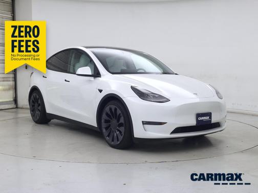 White 2023 Tesla Model Y Performance