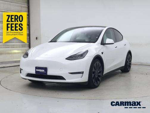White 2023 Tesla Model Y Performance