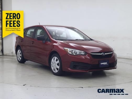 Red 2020 Subaru Impreza