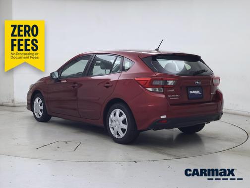 Red 2020 Subaru Impreza