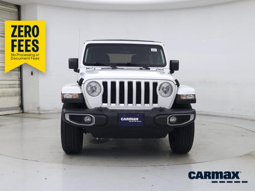 White 2020 Jeep Wrangler Unlimited Sahara