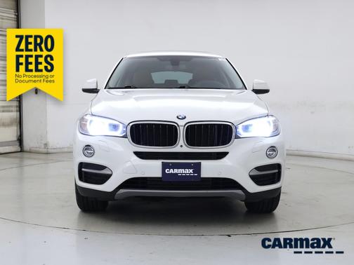 White 2016 BMW X6 XDrive35i