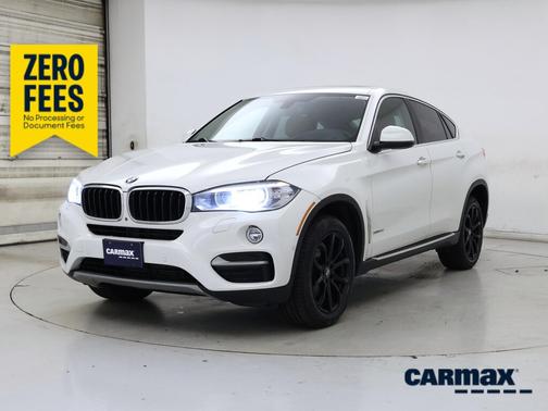 White 2016 BMW X6 XDrive35i