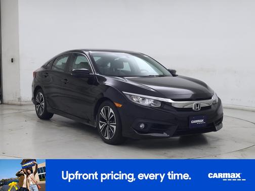 Burgundy 2016 Honda Civic EX-L