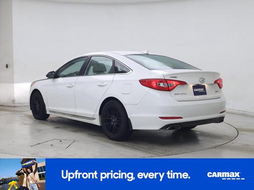 White 2017 Hyundai SONATA Sport