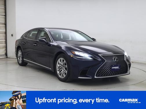 Blue 2019 Lexus LS 500