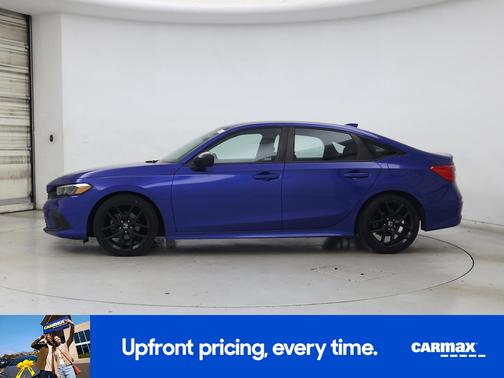 Blue 2022 Honda Civic Sport